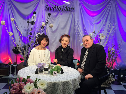 夢・元気人　TV番組収録会場で