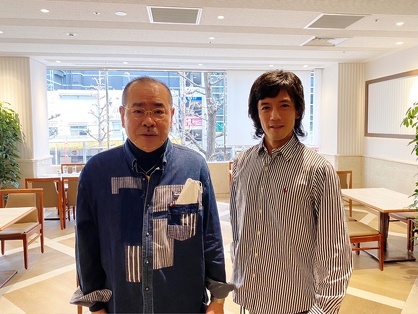 左から馬飼野俊一氏、半田健人氏