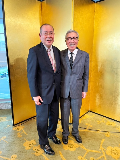 村井邦彦氏と一緒に